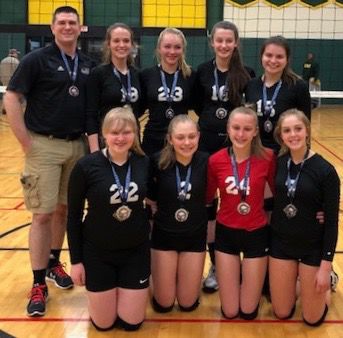 Olean Octane Huskies win 15U club volleyball tournament